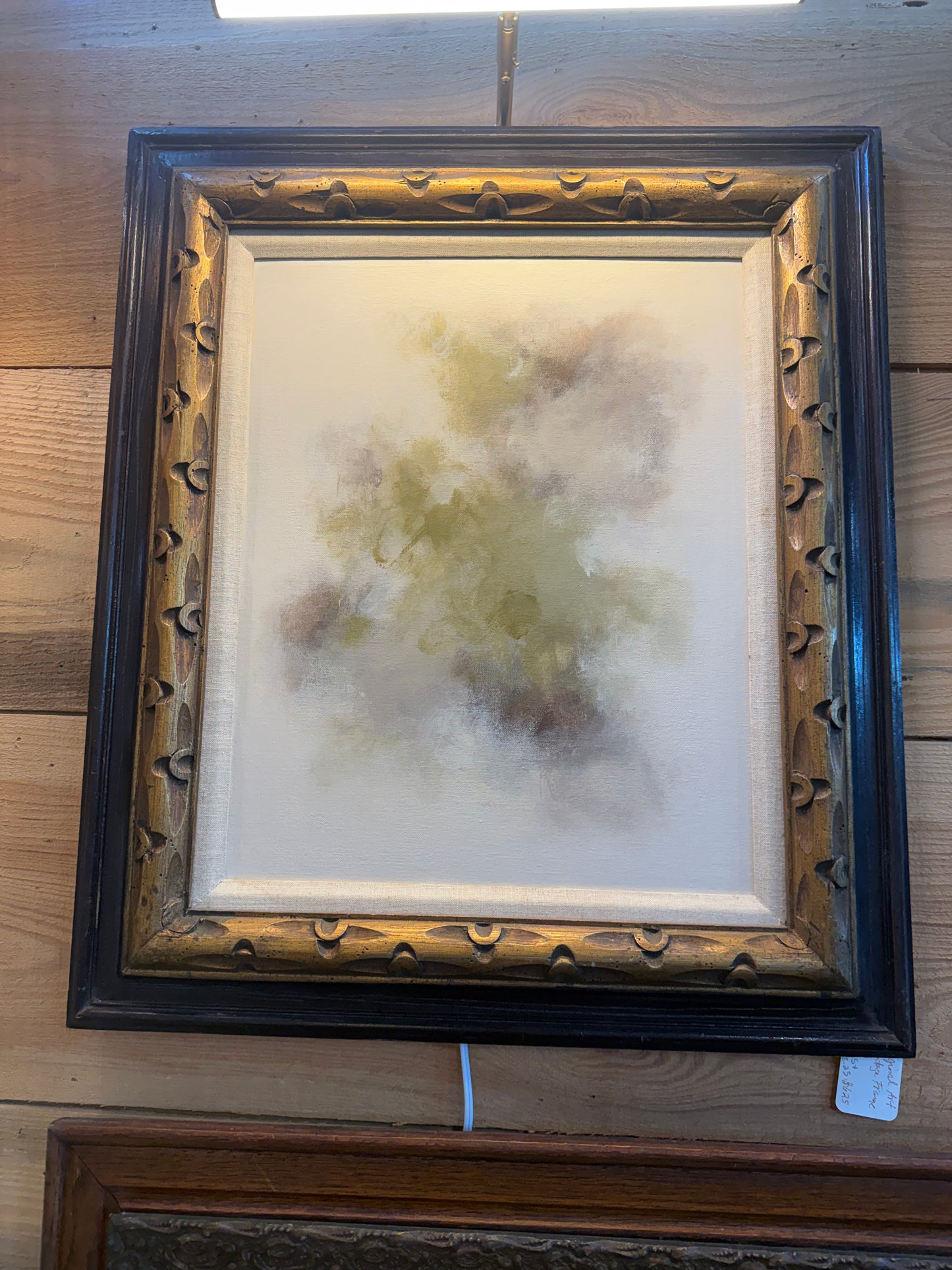 Vintage framed abstract