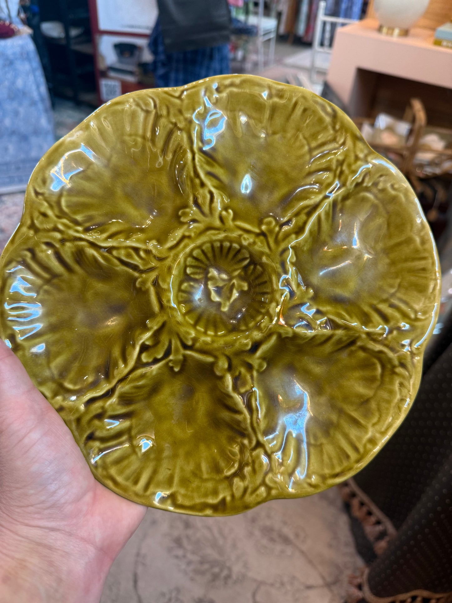 Oyster plate