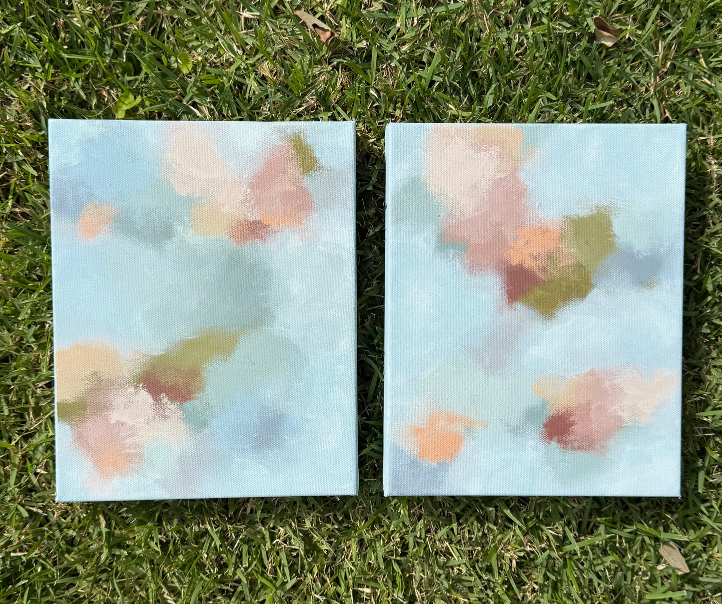 Abstracts on canvas (8x10)