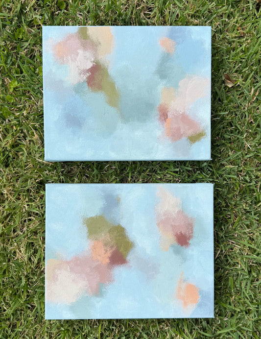 Abstracts on canvas (8x10)
