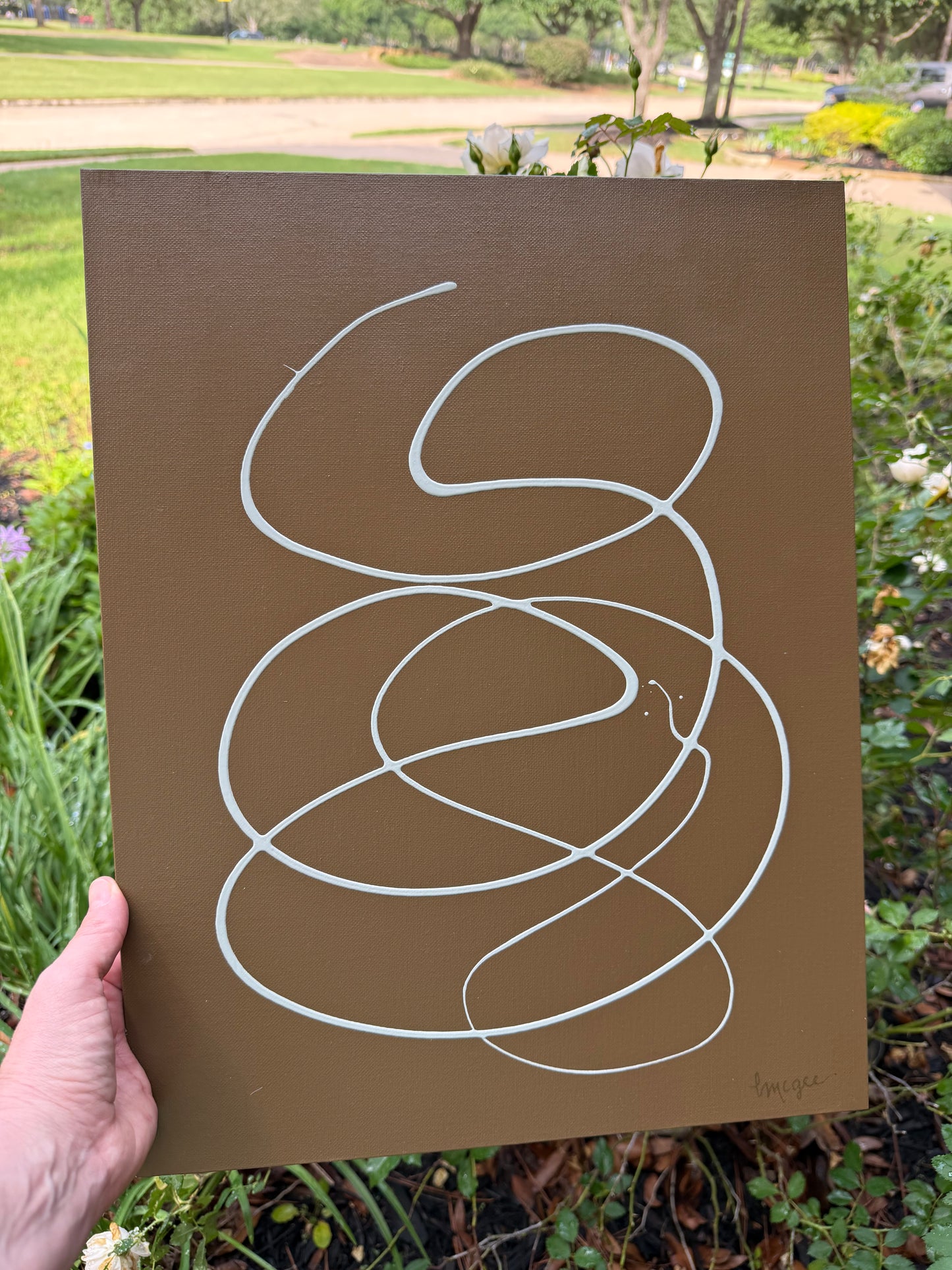 Loops on Canvas 1
