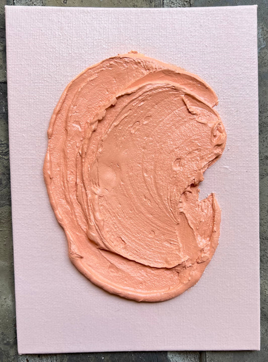 Signature Medium Texture Swirl-Pink/Salmon II